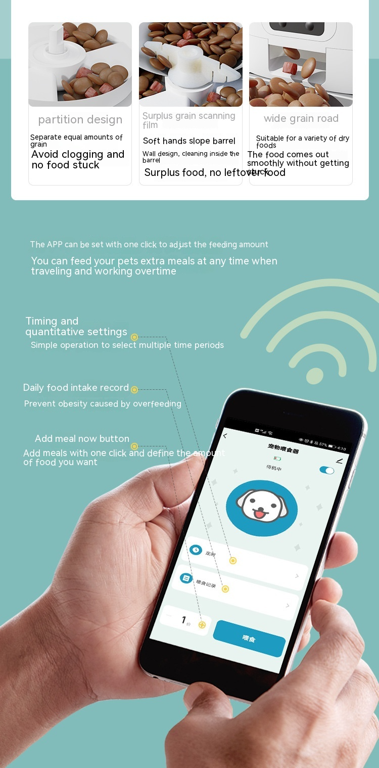 Smart Automatic Pet Feeder | WiFi Remote Feeding System