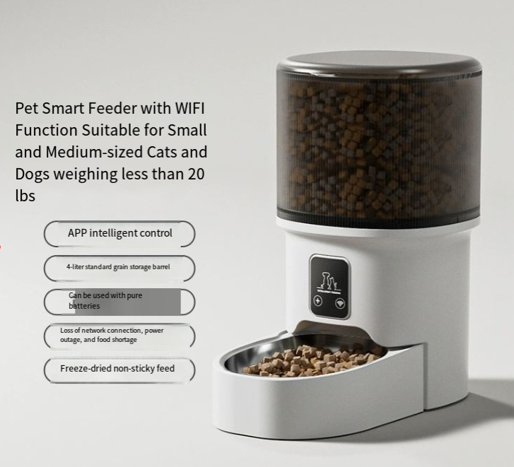 Smart Automatic Pet Feeder | WiFi Remote Feeding System