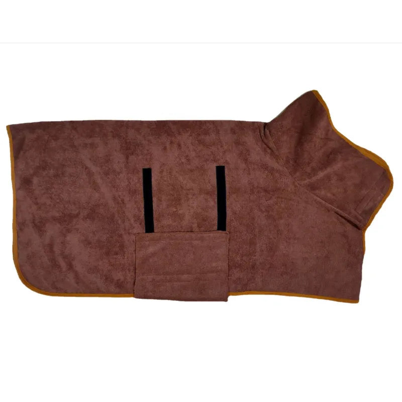 Microfiber Dog Bathrobe | Fast-Drying Towel Robe